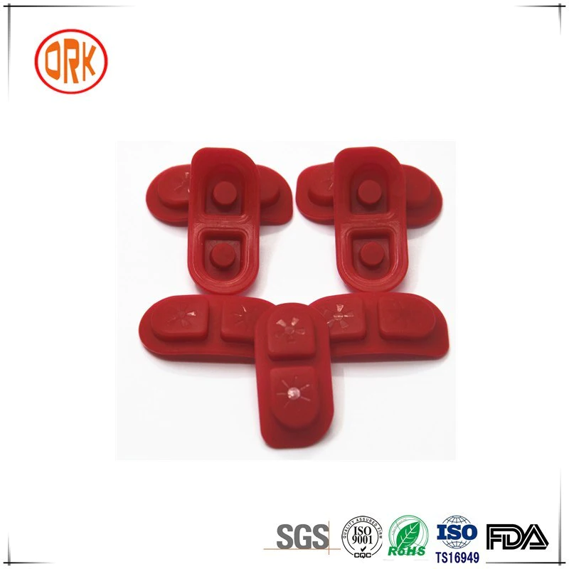 New Design Good Elongation Silicone FDA Rubber Keypad Button for Electronic