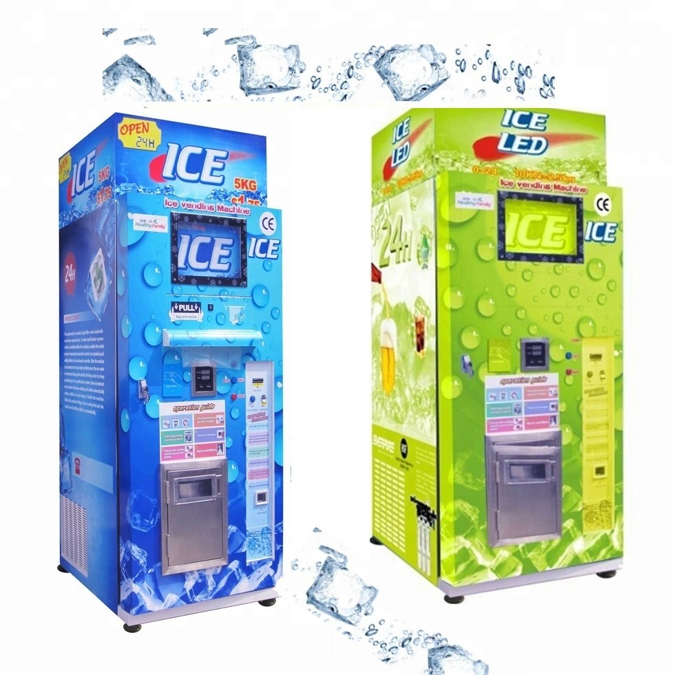 Source Factory Supply 24 Hours Self-service Ice Vending Machine For Bulk  And Bagged Ice Vending Machine with Auto Bagging on m.alibaba.com