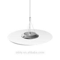 INLITY PDX45024 CE approved LED panel light round clear LGP, frameless transparent