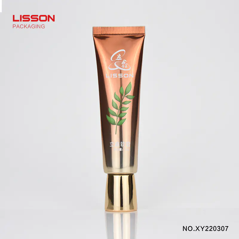 High-end looking empty tube for eye serum Soft plastic tube 15ml cosmetic packaging