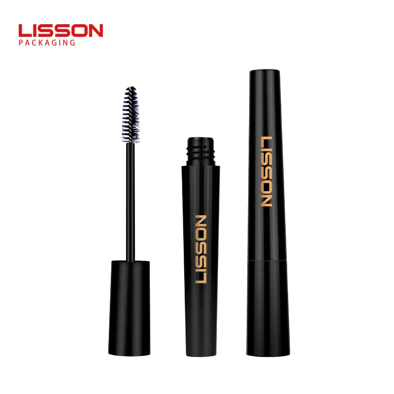 Empty custom double side mascara & Eyeliner brush tube mascara & lip gloss tube packaging