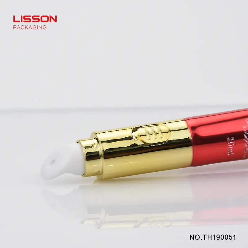 electric massage eye cream and lip gloss cosmetic usage tube