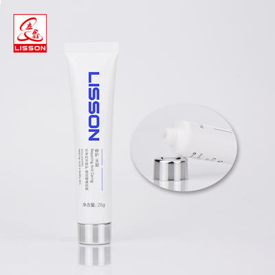 20ml Cosmetic packaging white soft tube for eye cream with long nozzle head