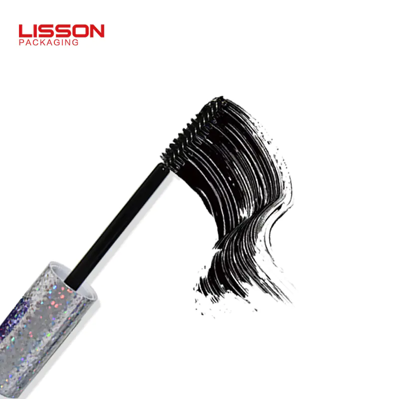 D19 wholesale plastic function empty makeup mascara tube with eyelash brush