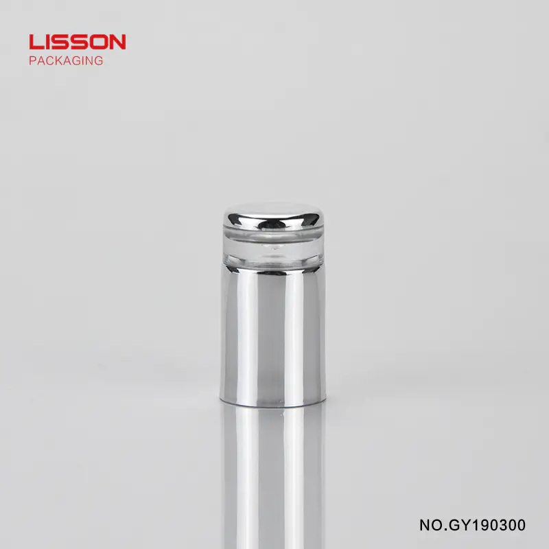 Chinese factory cosmetic and skin care cream plastic tube package uv water droplets cap fashionable and high-end