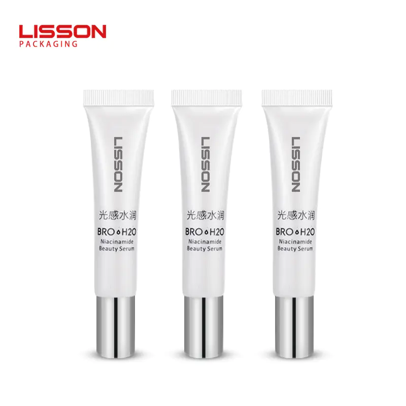 OEM 5-10ml empty cosmetic long nozzle moisturizing essence tube packaging for beauty cream