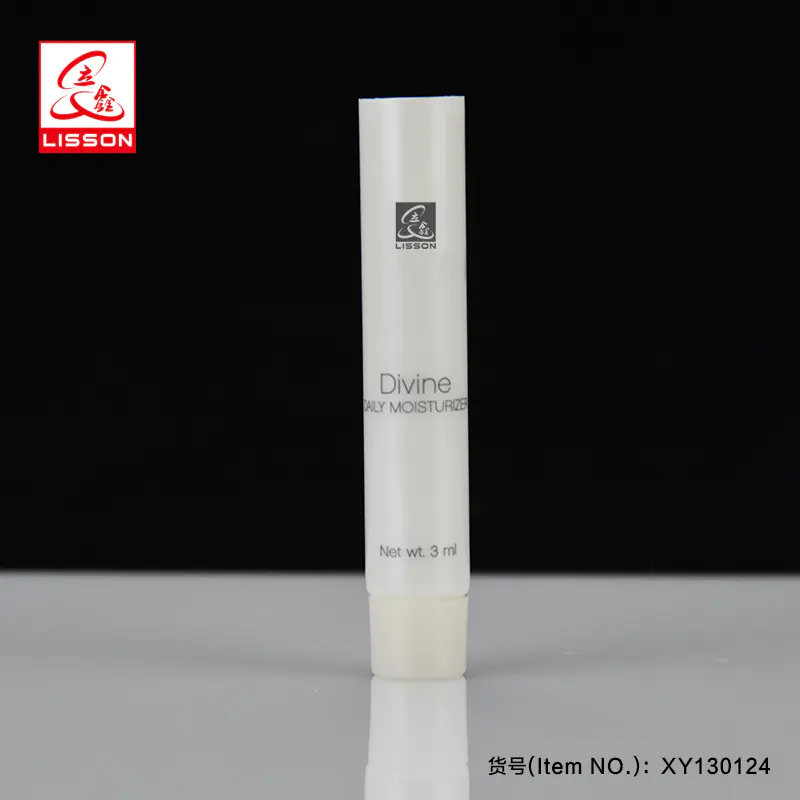 3ml 5ml 7ml 10ml 15ml 20ml Empty Airless Cosmetic Plastic Test Tube Packaging With Screw Cap