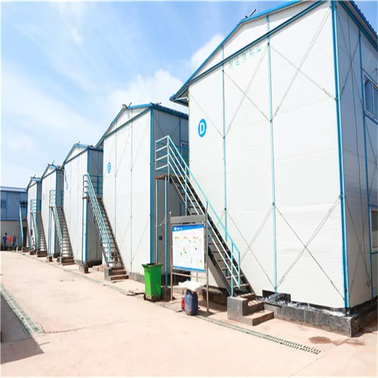 Steel Structure Prefabricated House for Temporary Staff Labor Camp