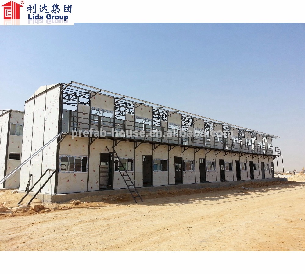 prefabricated House Workers dormitory labor camp in Nigeria