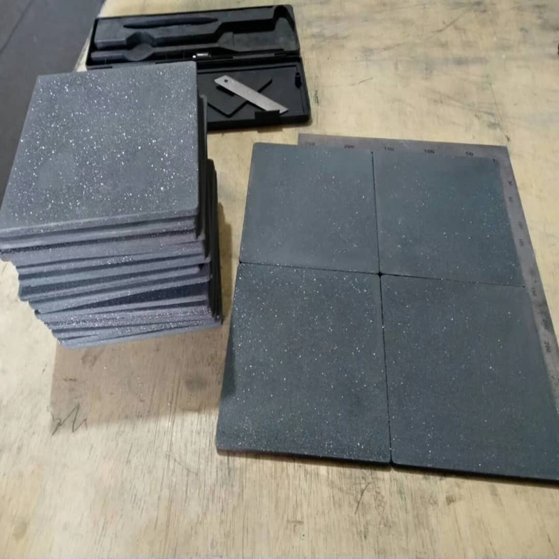 hexagonal silicon carbide tiles