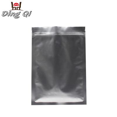 Stock three side seal aluminum foil pouch