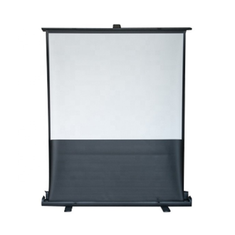 Ps1 Good Fabric Quality 100 Inch 4:3 Home Theaterportable Scissor Floor Screen Portable Projection Screen