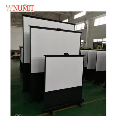Best Quality 70 Inch Portable Pull Up Floor Projector Screen