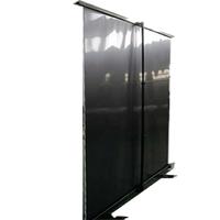 80 Inch Pull Up Floor Portable Projector Screen Led Screen Outdoor Display