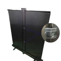 4:3 16:9 Pull Up Standing Portable Projector Screen Floor Rising Projection Screen