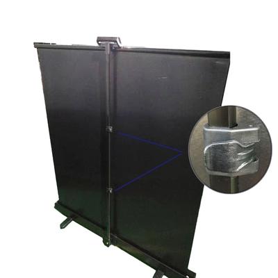 100 Inch 4:3 16:9 Portable Projector Screen Floor Stand Projection Screen With Single Support