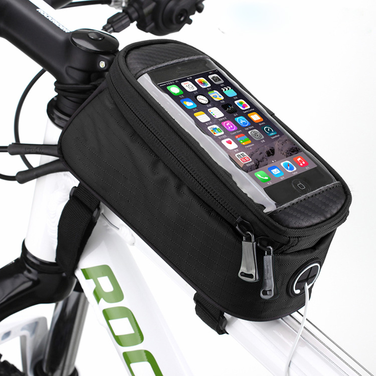 New products cycling bike bicycle bag panniers frame front tube bag