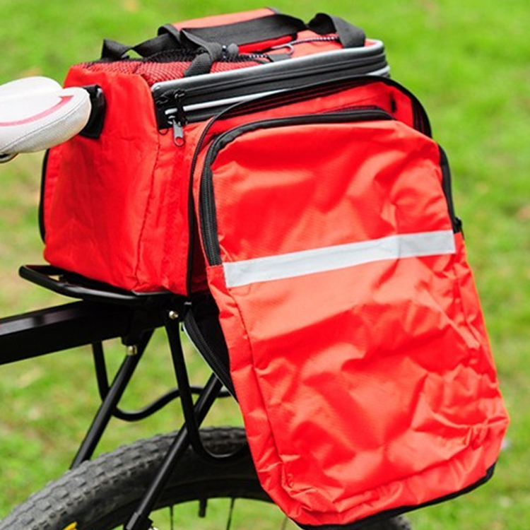 Waterproof Bicycle Pannier Seat Bike Cycling Rear Tail Rack Storage Pouch Bag