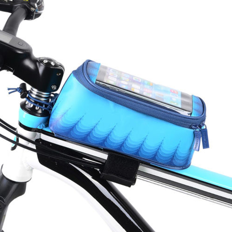 Cycling Bike Bicycle Front Frame Cell Mobile Phone Bag Case Pannier Holder Pouch