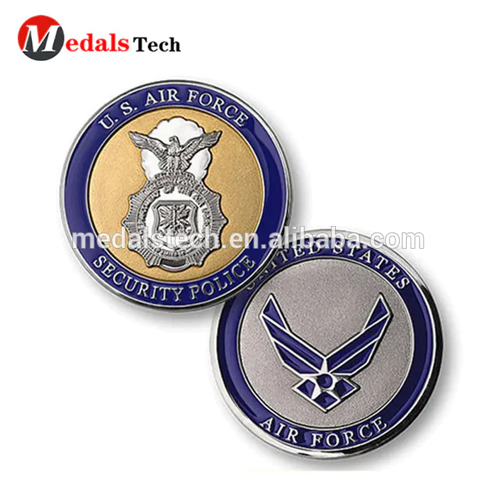 High quality custom south africa gold 3d printing coin for collection