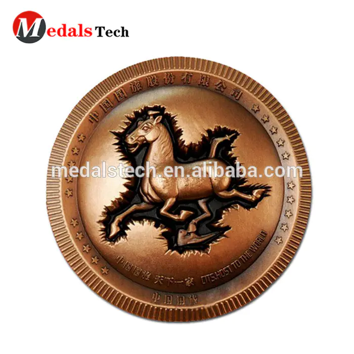 High quality custom south africa gold 3d printing coin for collection