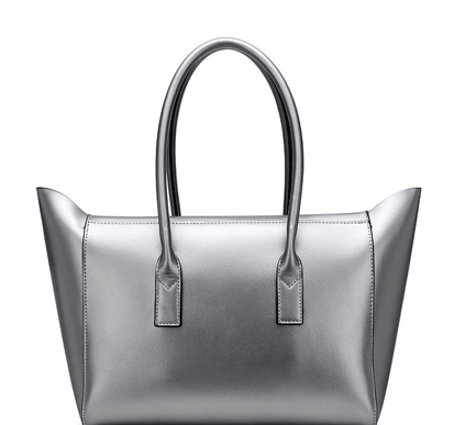 Factory top quality OEM lady silver custom hand bags pu leather designer girlluxury purses and handbags for women female