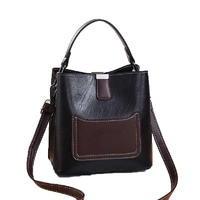 Vintage Luxury Handbags PU Leather Crossbody Bags For Women 2020 New Shoulder Bag Fashion Messenger and Purses Bucket Bags Bolsa