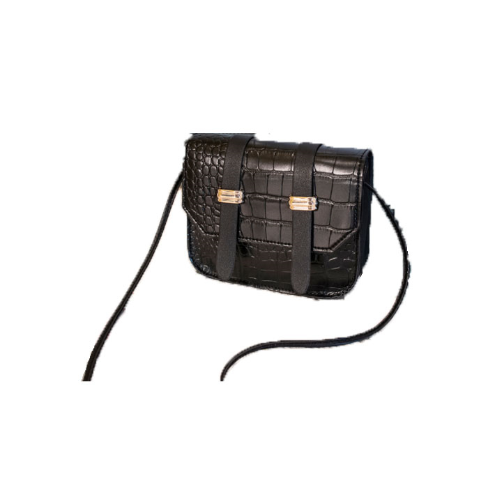 22020 Fashion Trend Women Alligator Grain Shoulder Bag Mini PU Cross body Adjustable Magnetic Buckle Cellphone Handbags Purse