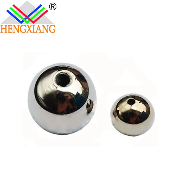 ball shape 99.999% Germanium Spherical germanium beads with aperture germanium metal price with certification