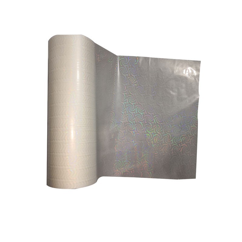 Transparent holographic lamination film heat holographic film for printing