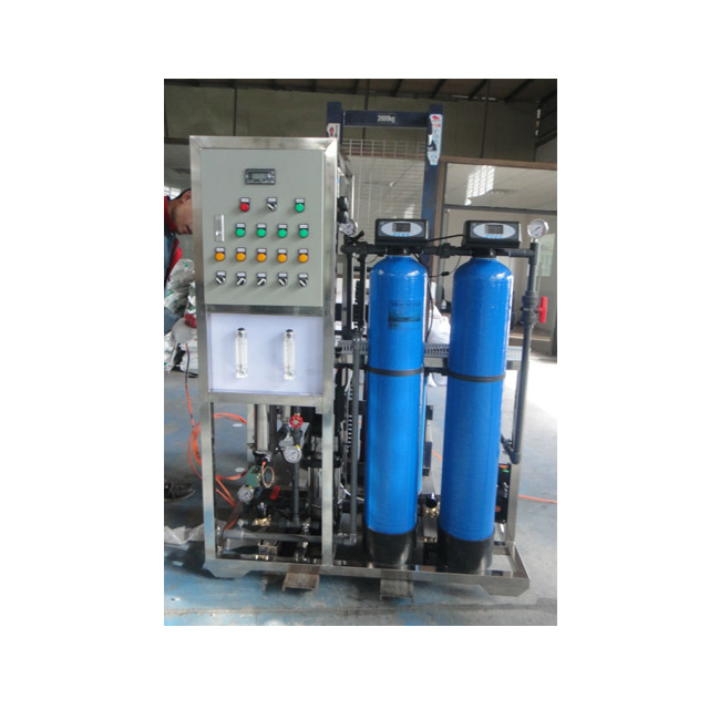 0.25T/H RO water recycling washing machine deionization filter