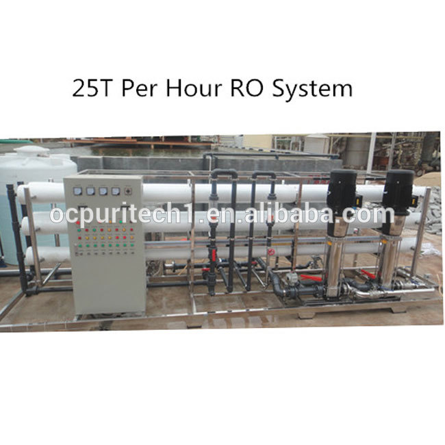 25T/H Reverse Osmosis lowes water filter systems RO water treatment systems