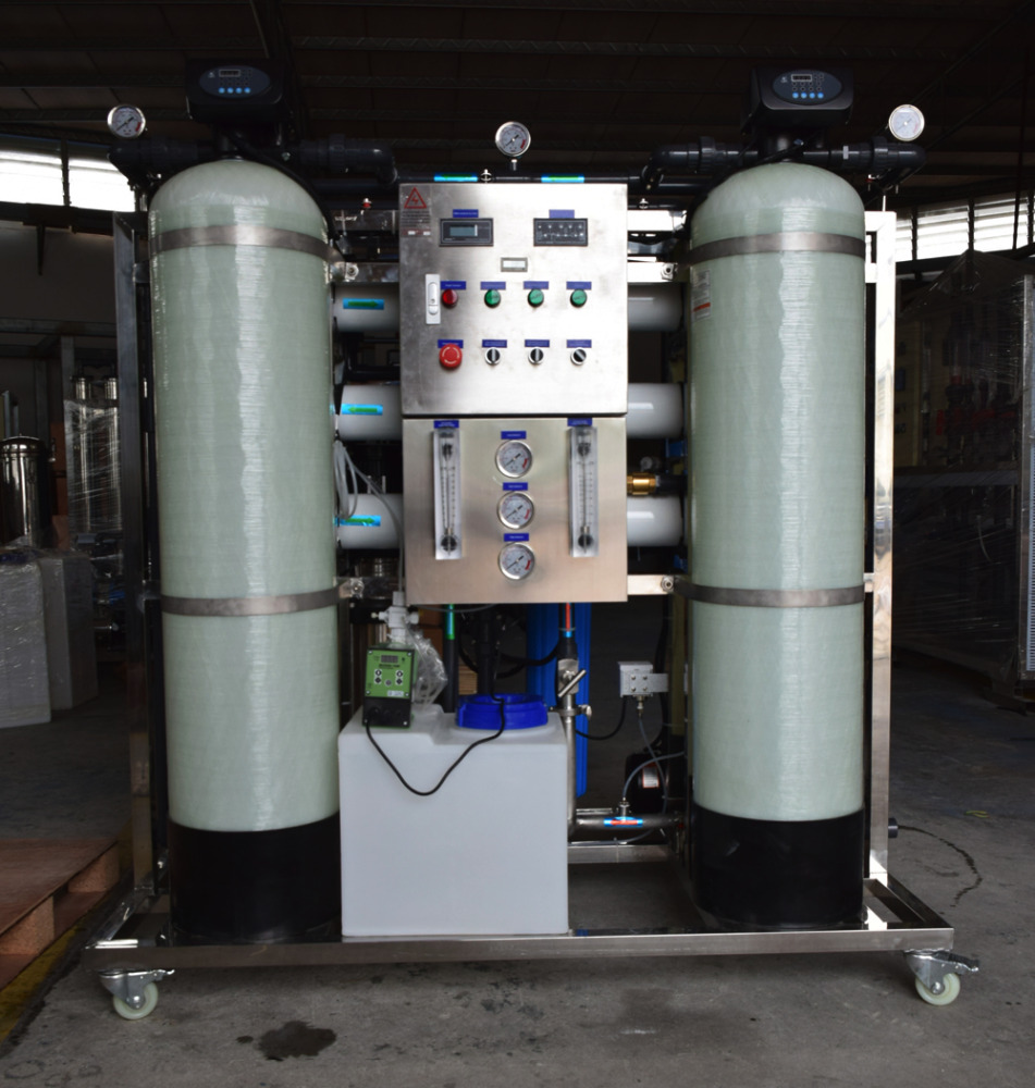 500L/hr(3000GPD) Guangzhou Aomi Well / Brackish Salty Water Treatment System