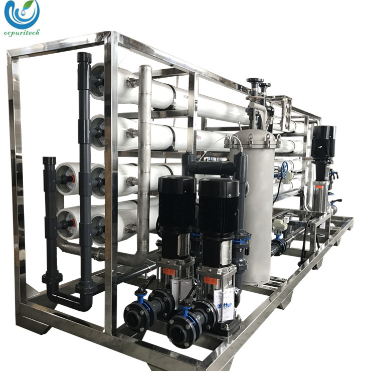 Drinking pure 30TPH water purification system for africa market with precision filter