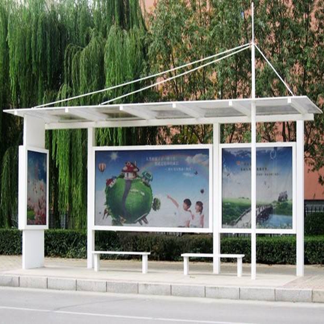 High Quality Bus Stop Shelter Station Prices With Bench