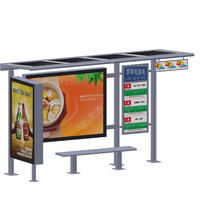High quality used advertising bus stop shelters for sale