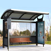 Outdoor Bus Stop Shelters Bus Shelter