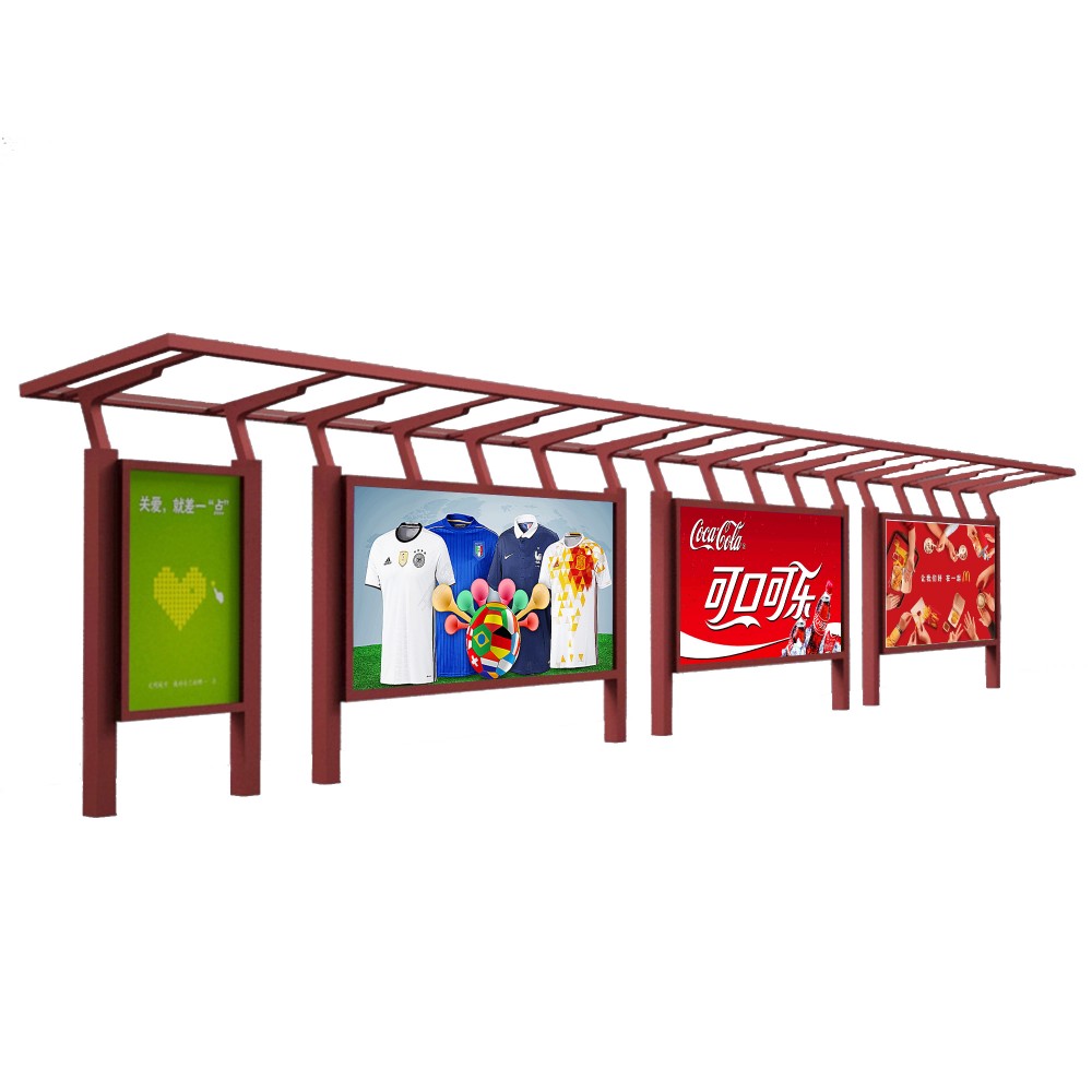 Yeroo bus station kiosk with waiting chairs design