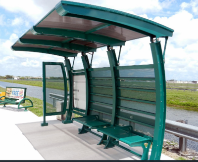 Professional stainless steel bus shelter manufacturer