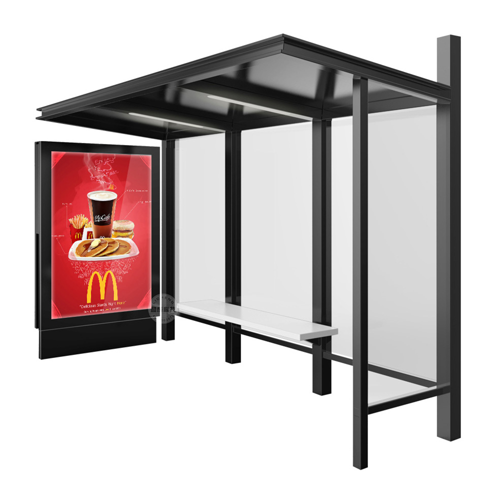 Modern Building Bus Shelters Customized Bus Shelter for Sale