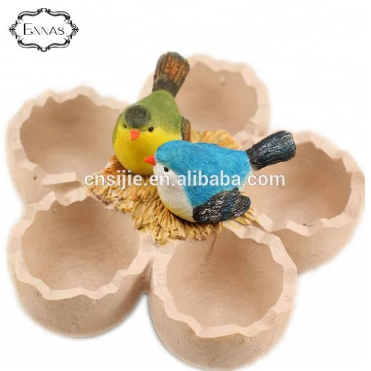 Resin animal garden flower pot for garden decorations