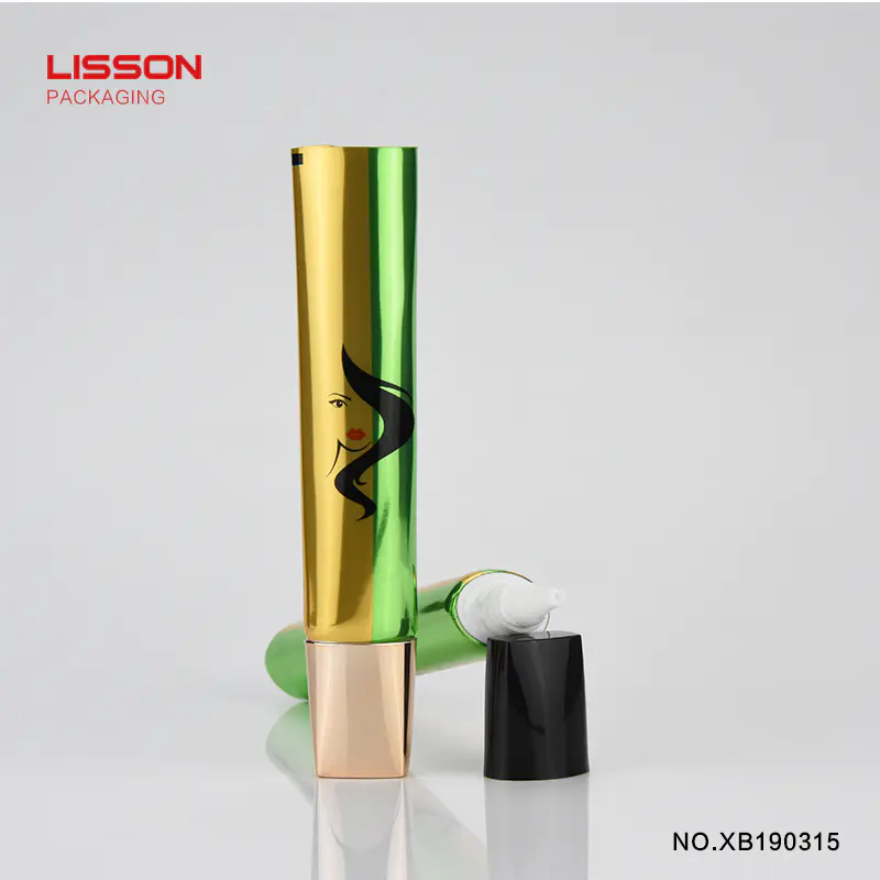 D25 custom super oval long nozzletube for cosmetic cream