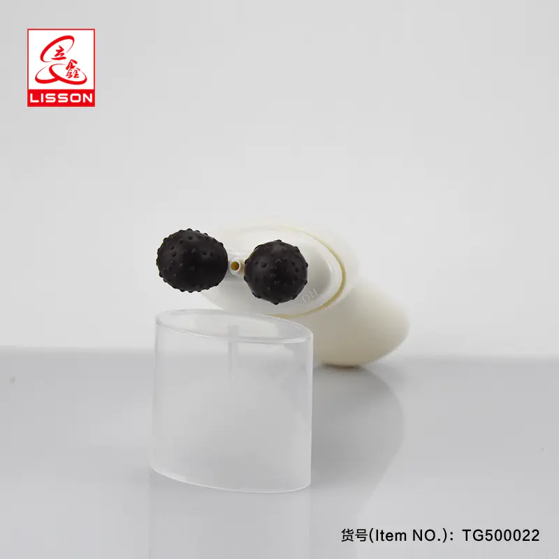 50V New Style Cosmetic Container Plastic Double Roller Massage Tube For Full Body Care Cosmetic Packing