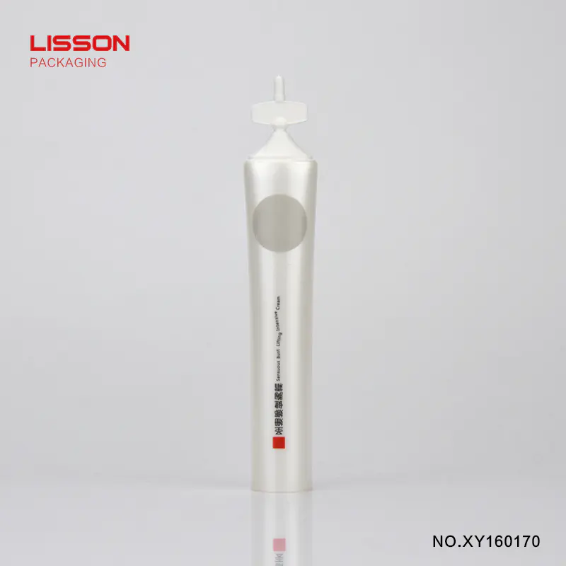 D16 10ml oval twist-off plastic tube for cosmetic packaging