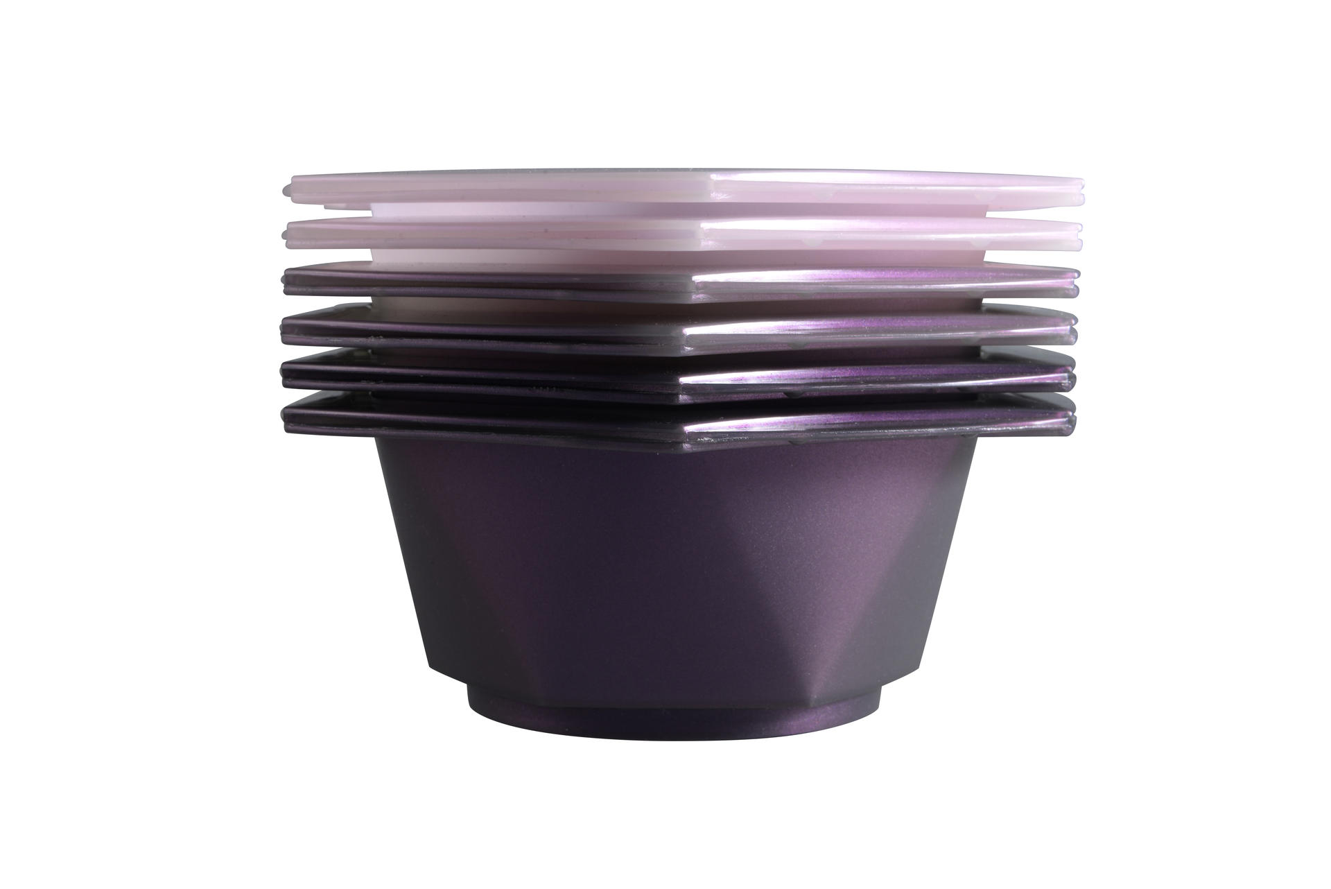 Hair salon equipment coloring dyeing plastic tint rubber bowl wholesale