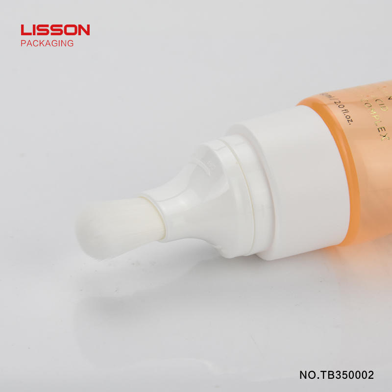D35 plastic packaging tube with brush for sleeping mask