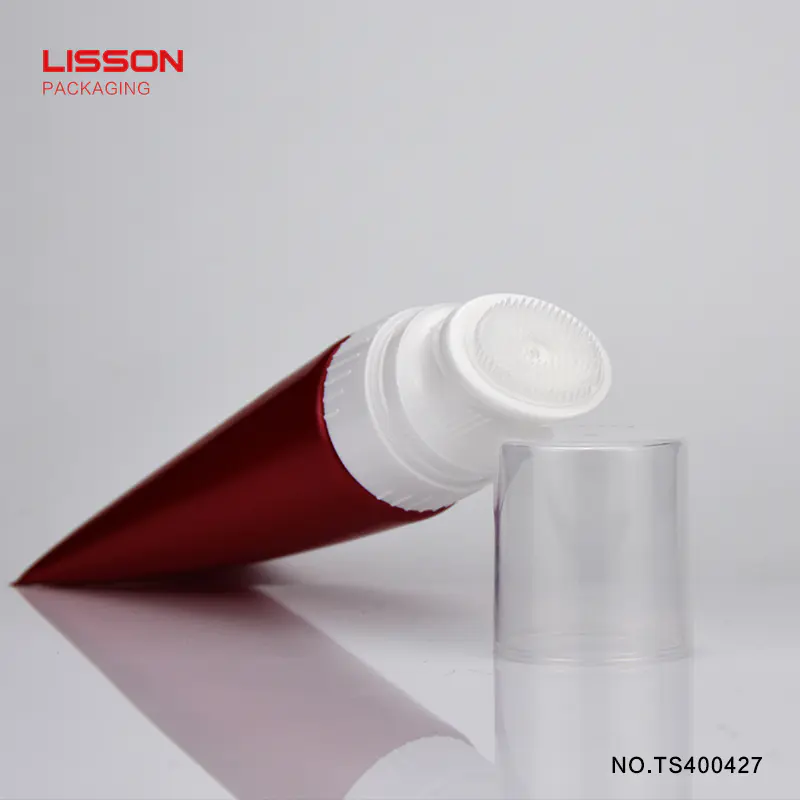 D40 the third generation facial cleanser cosmetic lotion brush tube with rotary switch removable head tube packaging plastic