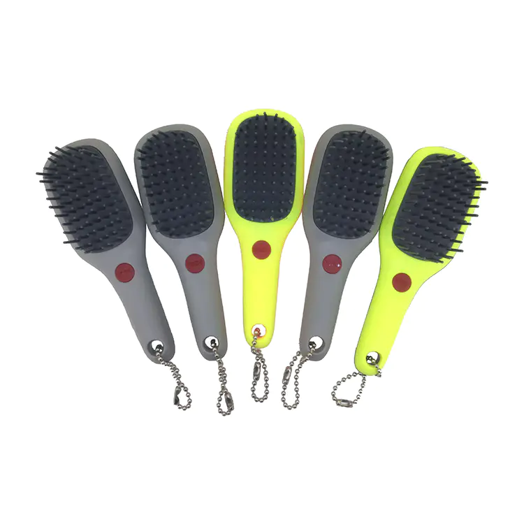 Custom Logo Salon Plastic Detangling Hair Brush Set Salon Hair Brushes