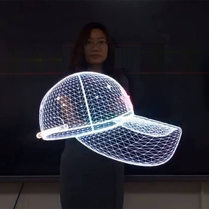 Unique Style Large Wifi App Led Fan 3D Hologram Projector Outdoor For Sale