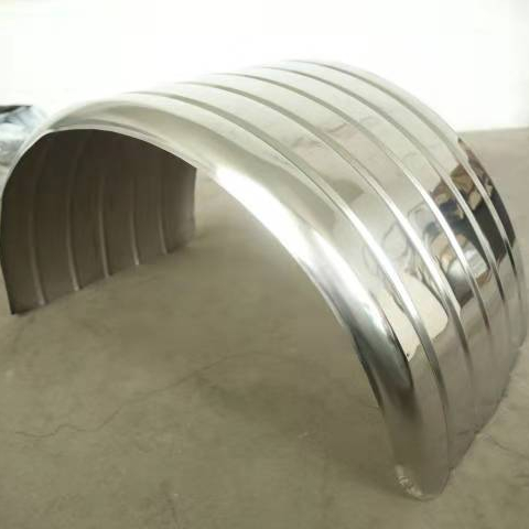 Quality--assured China Made Stainless steel mudguard fender for heavy truck 112008